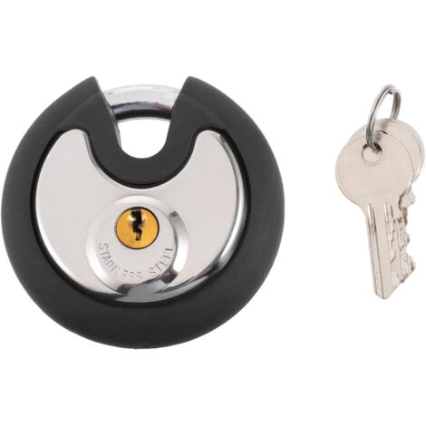 verrou disque rond en acier inoxydable avec protection pour (1/5)
