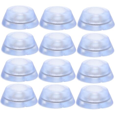 de 20 patins antid rapants transparents en silicone avec vis (1/5)