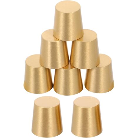 coniques en laiton de 15 mm 8 pi ces patins pour pieds d tag (1/5)