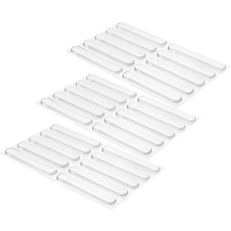 de 30 patins en silicone transparents pour portes de (1/5)
