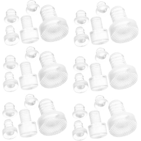 protections de meubles en caoutchouc transparent patins anti (1/5)