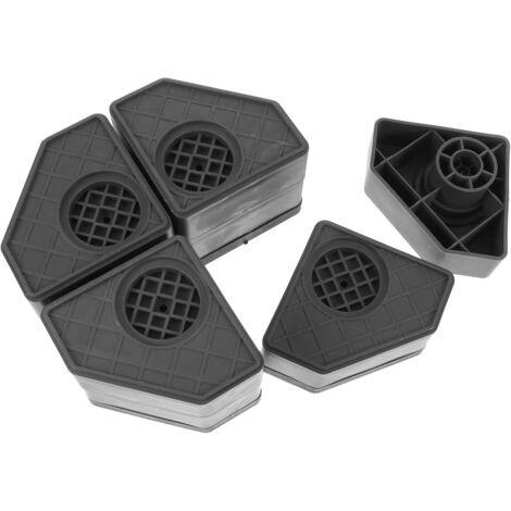 anti vibrations pour machine laver 8 cm noirs sur leveurs (1/5)