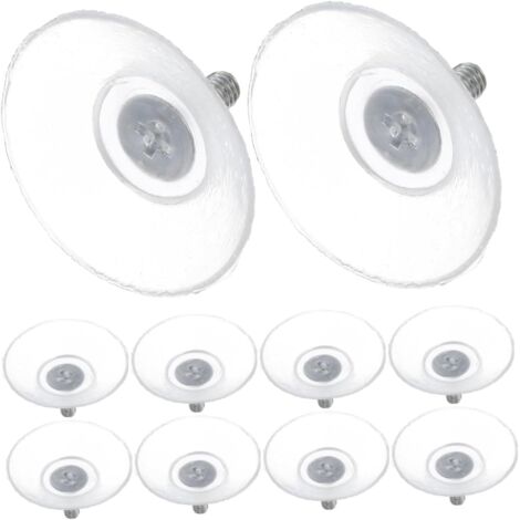 en plastique transparent pour vis de meubles ventouses pour (1/5)