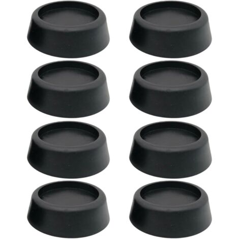 de 8 patins anti vibrations noirs pour une meilleure adh (1/5)