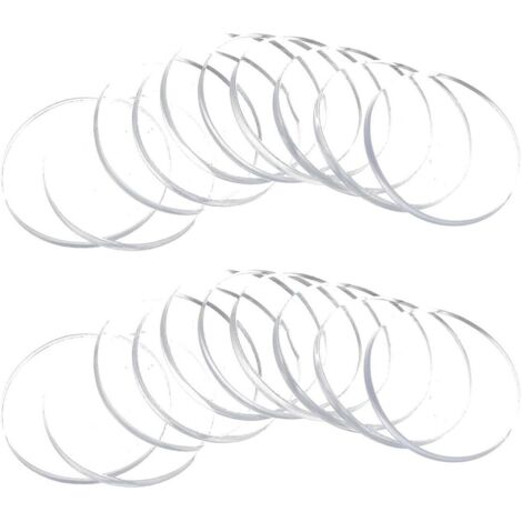 de 24 protections pour meubles en verre patins en silicone (1/5)