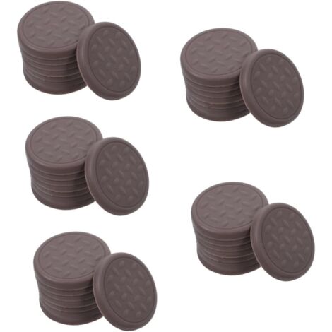 de 5 dessous de plat antid rapants en silicone pour meubles (1/5)