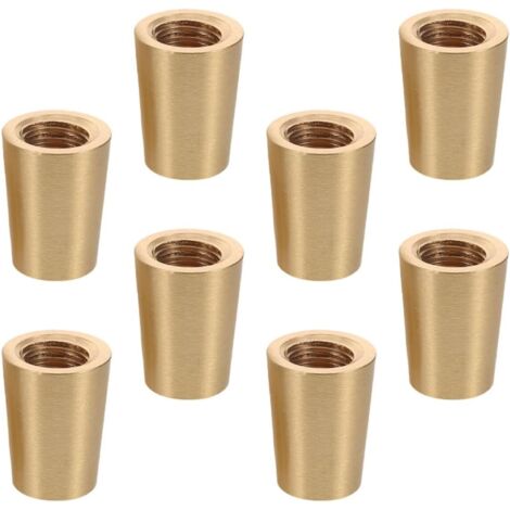 de 8 rehausseurs de pieds en laiton de 20 mm pour meubles de