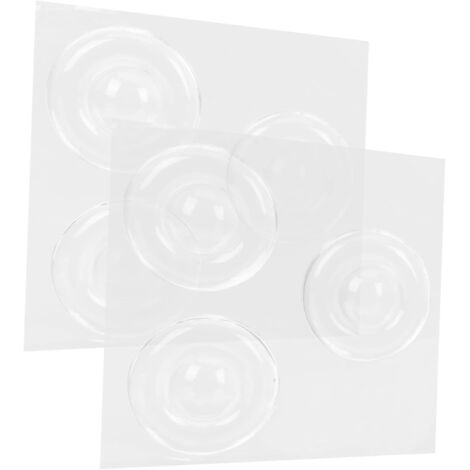 de 6 protections murales transparentes en silicone avec (1/5)
