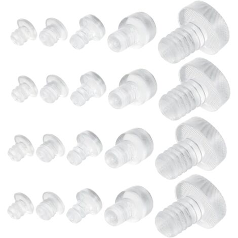 protections en caoutchouc transparent pour meubles et verre (1/5)