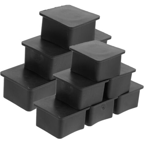 de 20 prot ge pieds de chaises carr s en PVC pour meubles de (1/5)