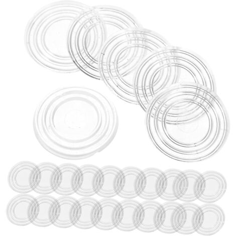 prot ge verres ronds transparents pour tables meubles et (1/5)
