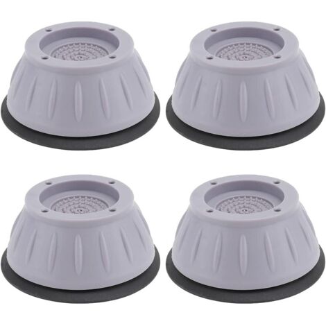 de 4 patins anti vibrations en caoutchouc pour lave linge et (1/5)