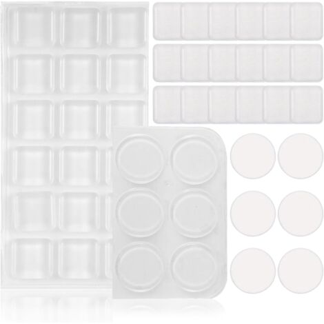 patins adh sifs transparents en silicone pour meubles 36 (1/5)