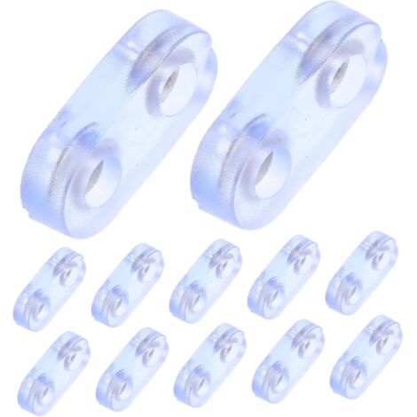 de 20 patins en silicone transparents antid rapants pour (1/5)