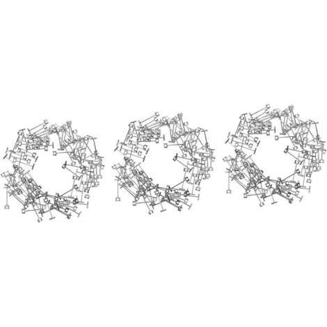 de 3 jeux de 100 croisillons pour carrelage croisillons en (1/5)