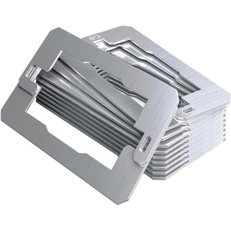 lectriques 10 cales de r paration en acier inoxydable Plaque (1/5)