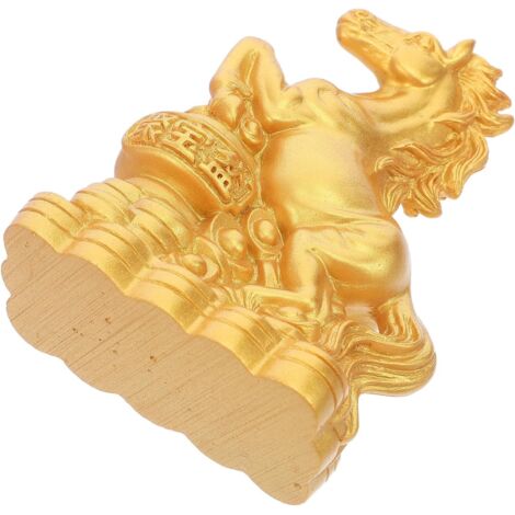 de cheval en r sine 6 5 x 3 x 9 cm ornement porte bonheur (1/5)