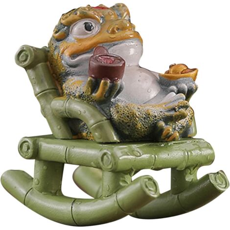en r sine verte thermosensible figurine porte bonheur (1/5)
