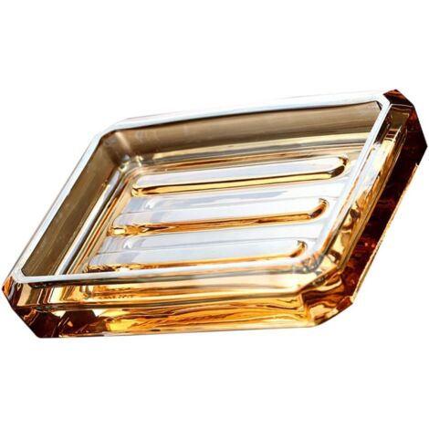 savon vintage en verre ambr transparent l ger et facile (1/5)