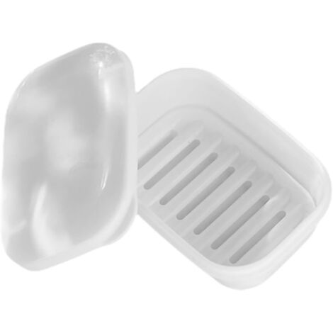 te savon avec couvercle herm tique plateau en plastique (1/5)