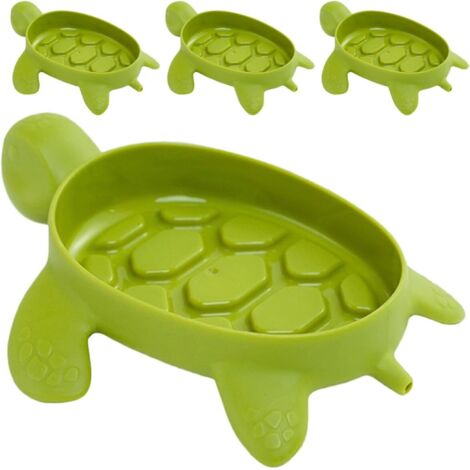 savon en forme de tortue verte plateau porte savon cr atif (1/5)