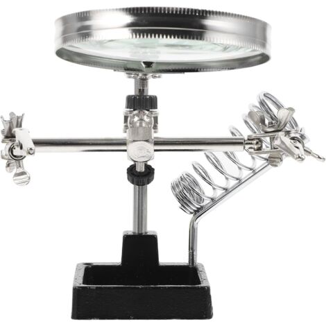 de fer souder grossissant de 90 mm avec pince ressort (1/5)