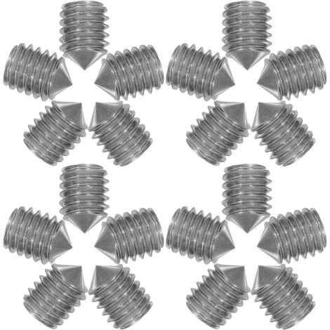 de 100 vis M6x8 en acier inoxydable pour porte serviettes de (1/5)