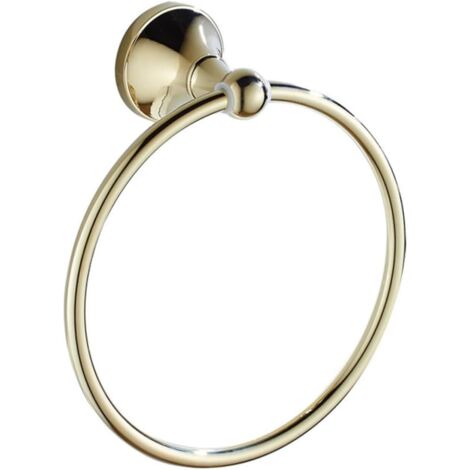 de bain ronde antique bross e avec un l gant motif en laiton (1/5)