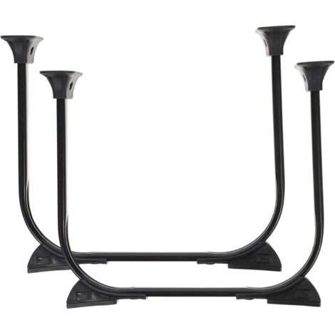 de 2 pieds de table pliables en m tal pour meubles monter (1/5)