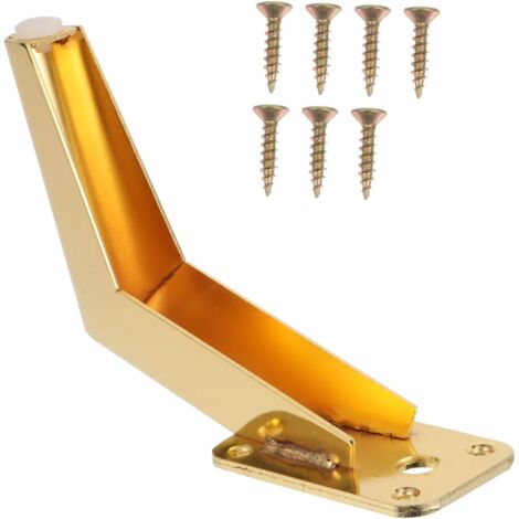 de support en fer dor pour meubles 12 cm robustes pour canap (1/5)