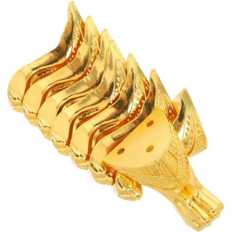 de 8 pieds de bo te bijoux vintage avec supports d angle (1/5)