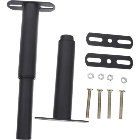 de 2 pieds de support de lit de rechange noirs r glables (1/5)
