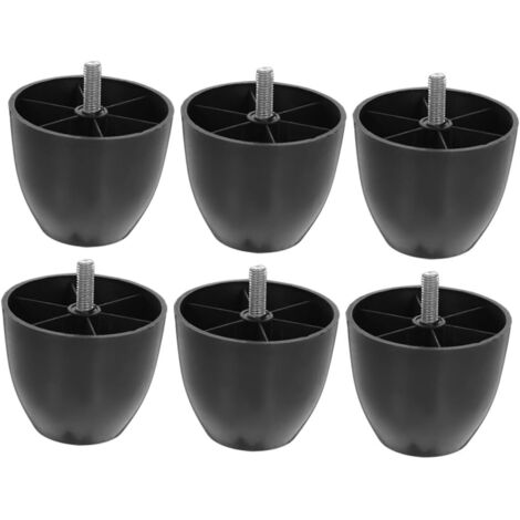 de meubles r glables avec vis M8 20 lot de 6 pieds ronds (1/5)