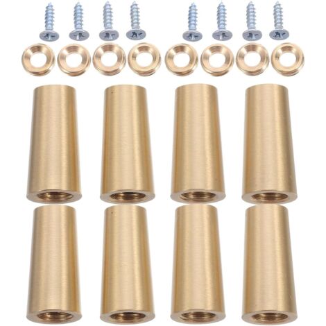 de 8 pieds coniques en laiton de 30 mm de haut parfaits pour (1/5)