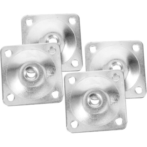 jeu de plaques de fixation pour pieds de meubles connecteurs (1/5)