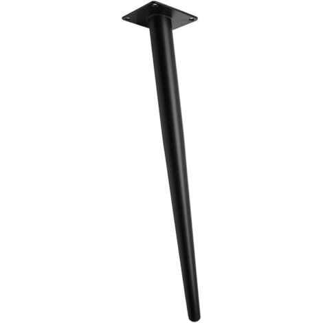de support coniques en m tal noir de 50 cm pour meubles (1/5)
