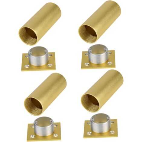 de 4 pieds de meubles r glables en alliage d aluminium pour