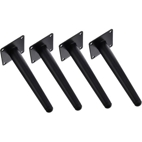 de 4 pieds en fer pour canap armoire lit meubles de salon et (1/5)