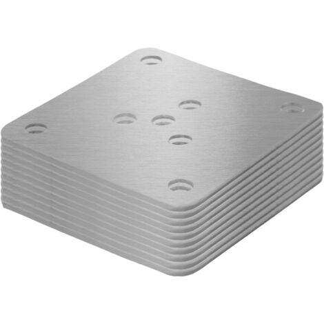 de fixation pour pieds de canap 6 x 6 cm paisseur 2 mm lot (1/5)