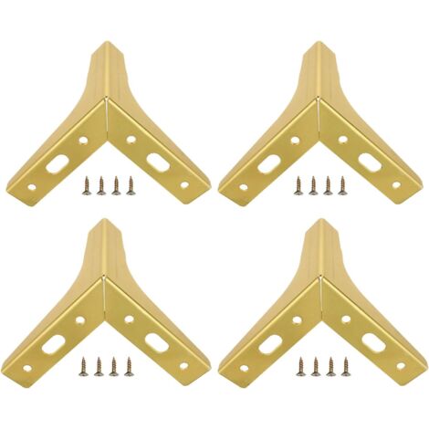 de meubles triangulaires en m tal dor de 10 cm avec vis pour (1/5)