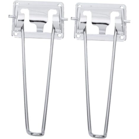 de 2 pieds de meubles pliables pieds de table en pingle (1/5)