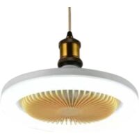 Ventilateur Plafonnier LED - Ventilateur avec Éclairage et Télécommande
