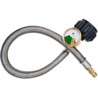 Tuyau À Gaz Pour Camping - Car Avec Manomètre - Tuyau à Gaz pour Mobile