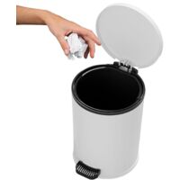 Poubelle Escamotable Cuisine - Poubelle Silencieuse 17 Litres avec