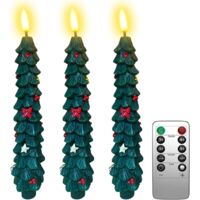 Bougies LED Pour Sapin De Noël - Bougie Électrique Pour Sapin De Noël Avec