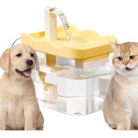 Fontaines À Eau pour Chats - Distributeur Automatique 1L avec Arrêt