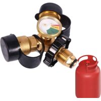 Raccord Séparateur de Propane - Diviseur en Y avec Robinet d'Arrêt -