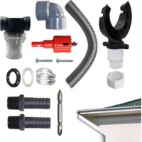 Kit De Connecteur De Baril De Pluie - Système De Récupération De Pluie -