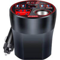 Chargeur Voiture - Chargeur Téléphone Voiture Chargement Rapide -