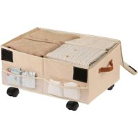 Bac De Rangement Avec Roues - Bac De Rangement Roulant Pour Maison -